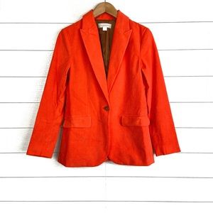 OUTERKNOWN Henry Cord Boy Blazer Corduroy Orange 0